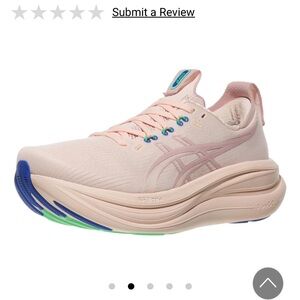 ASICS Women's Athletic Shoes - Light Pink and Blue